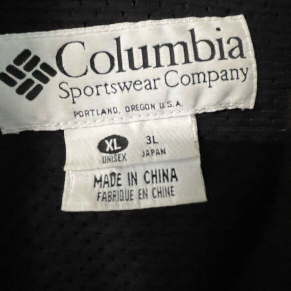 Columbia Titanium Mens size XL Jacket Coat Grey Black Omni Tech Fleece - Picture 2 of 10